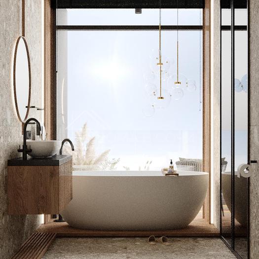 Дом с бассейном в Хосте №21