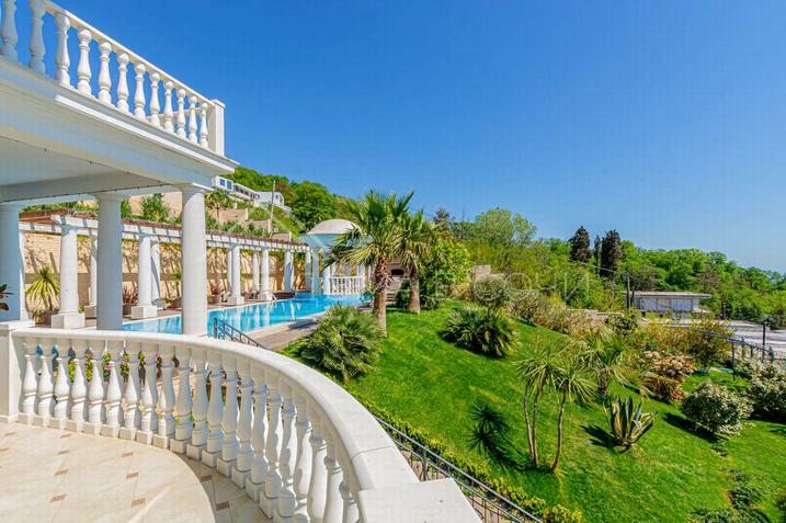 Белоснежная вилла в Хосте с видом на море №15