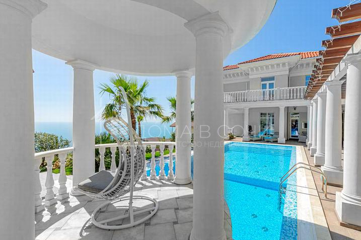 Белоснежная вилла в Хосте с видом на море №4