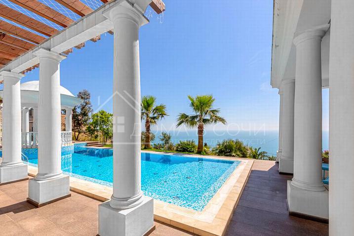 Белоснежная вилла в Хосте с видом на море №6