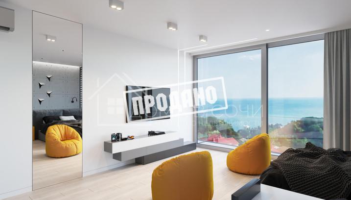 Панорамный коттедж в современном стиле №41