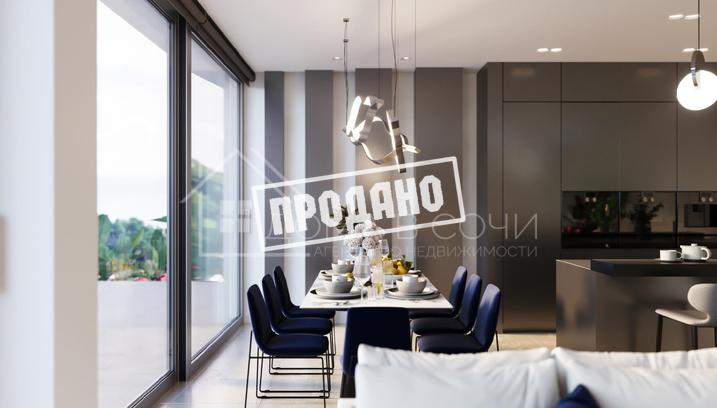 Панорамный коттедж в современном стиле №22