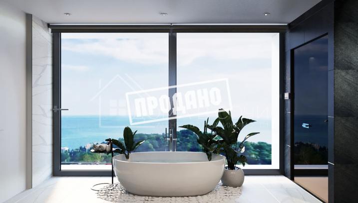 Панорамный коттедж в современном стиле №49