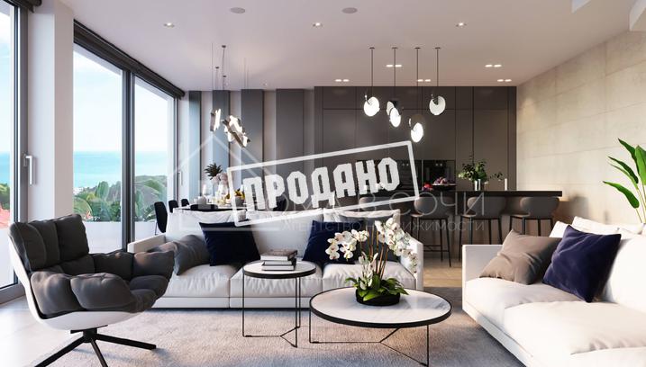 Панорамный коттедж в современном стиле №20