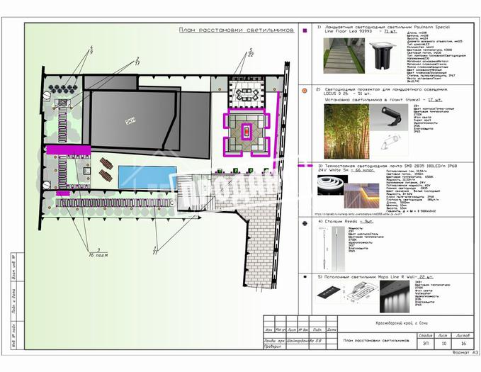 Панорамный коттедж в современном стиле №54