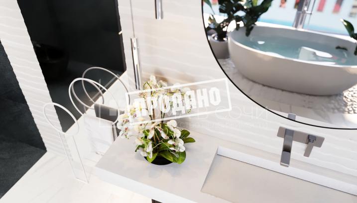 Панорамный коттедж в современном стиле №47