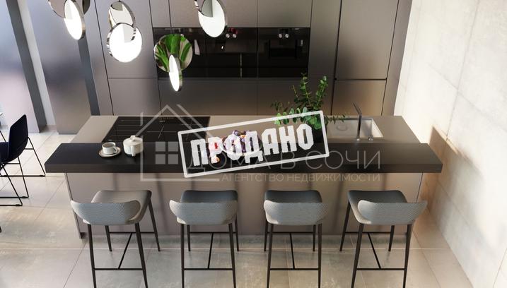 Панорамный коттедж в современном стиле №21