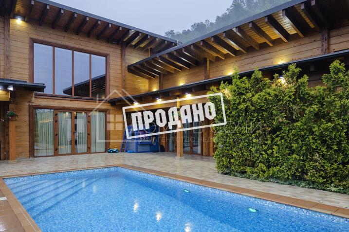 Дом из бруса в Мацесте №1