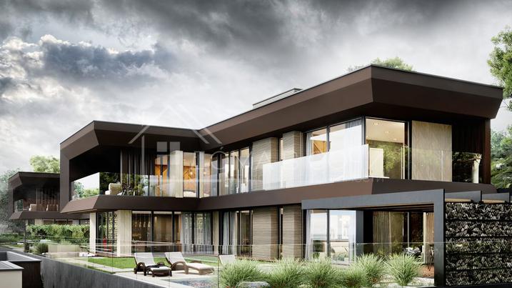 Вилла в КП из четырех индивидуальных домов №19