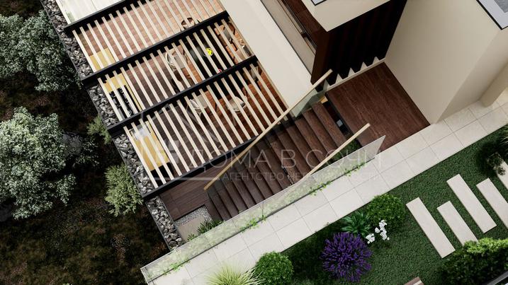 Вилла в КП из четырех индивидуальных домов №17