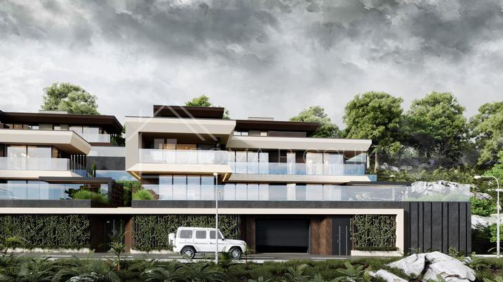 Вилла в КП из четырех индивидуальных домов №5