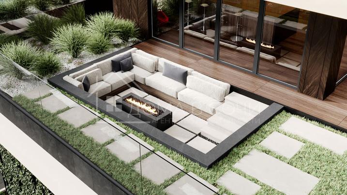 Вилла в КП из четырех индивидуальных домов №13