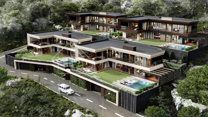 Вилла в КП из четырех индивидуальных домов №2