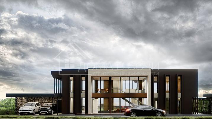 Вилла в КП из четырех индивидуальных домов №25