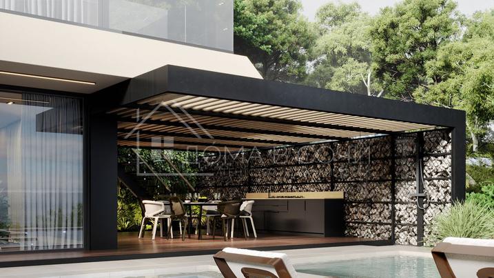 Вилла в КП из четырех индивидуальных домов №10