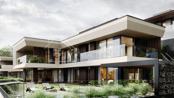 Вилла в КП из четырех индивидуальных домов №11