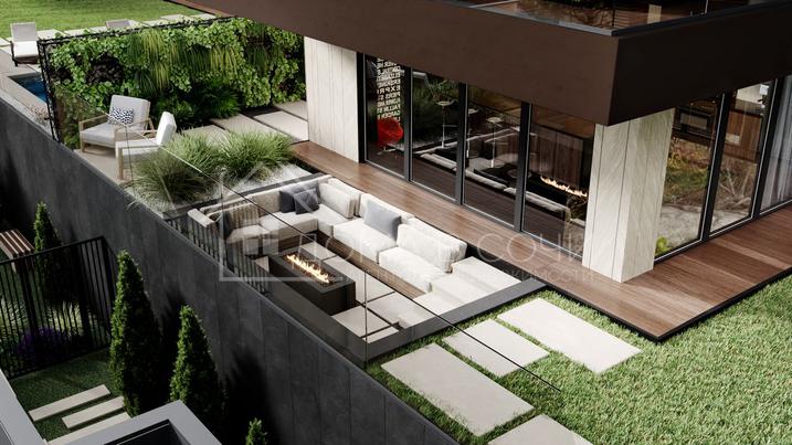 Вилла в КП из четырех индивидуальных домов №22