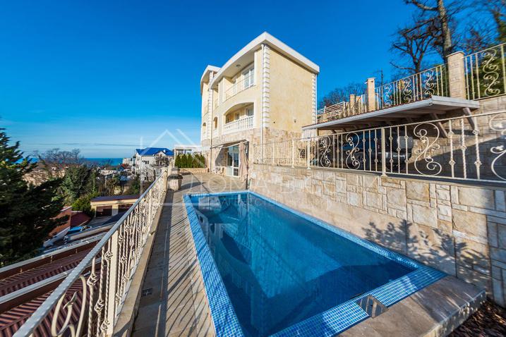 Коттедж с панорамным видом на море №1