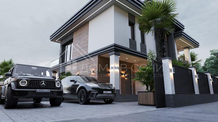 Вилла в стиле Райта №4