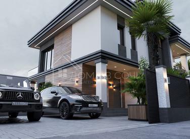 Вилла в стиле Райта №4