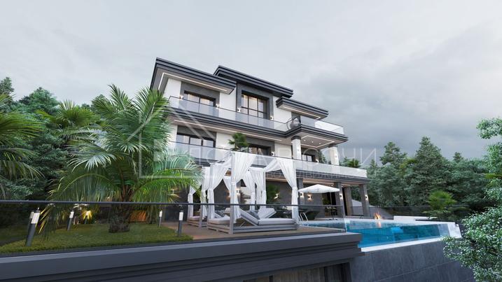 Вилла в стиле Райта №1