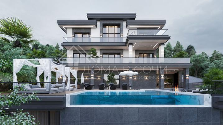 Вилла в стиле Райта №2