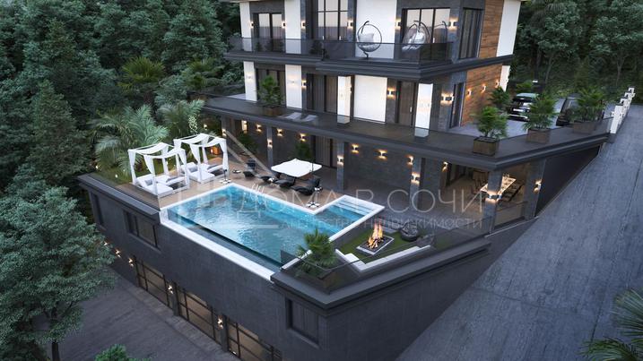 Вилла в стиле Райта №15