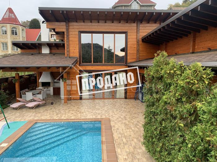 Дом с видом на горы, в Мацесте №1