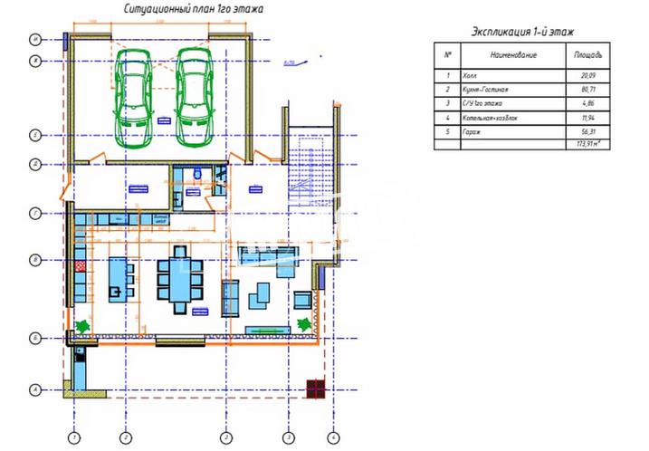 Коттедж в КП "Кислород" №12