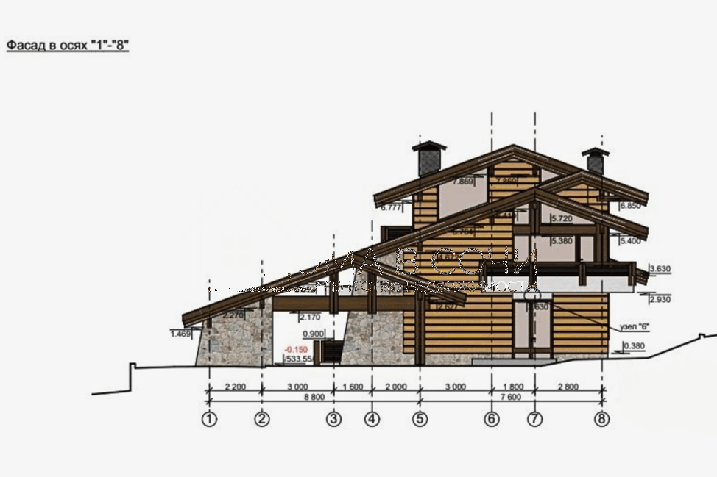 Шале в поселке Эстосадок №55