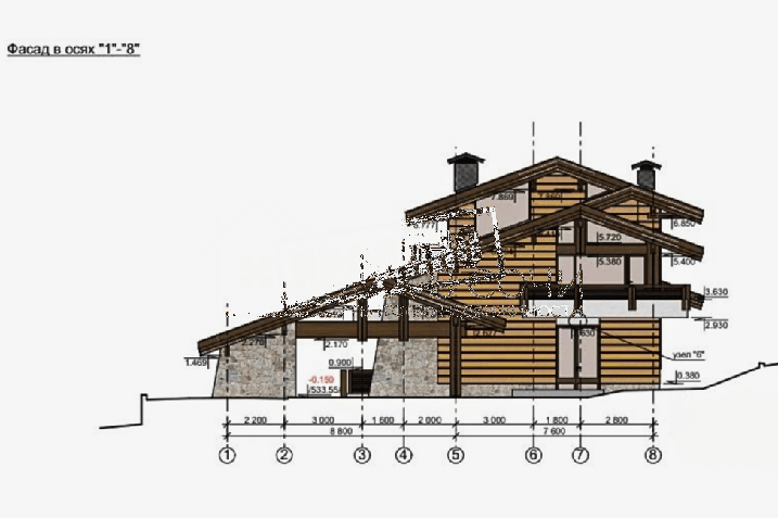Шале в поселке Эстосадок №55