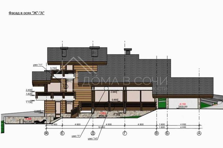 Шале в поселке Эстосадок №52