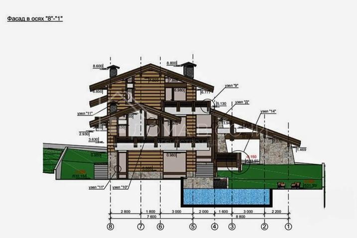 Шале в поселке Эстосадок №53
