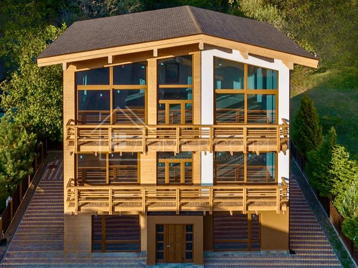 Шале на горнолыжном курорте №1