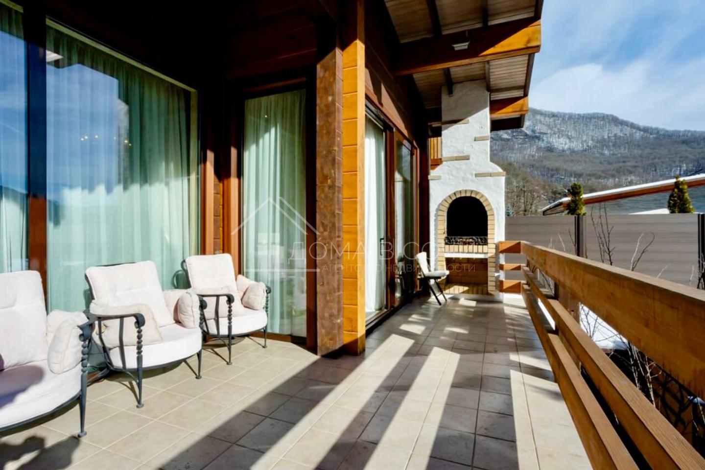 Комплекс из 3-х домов в стиле шале №54