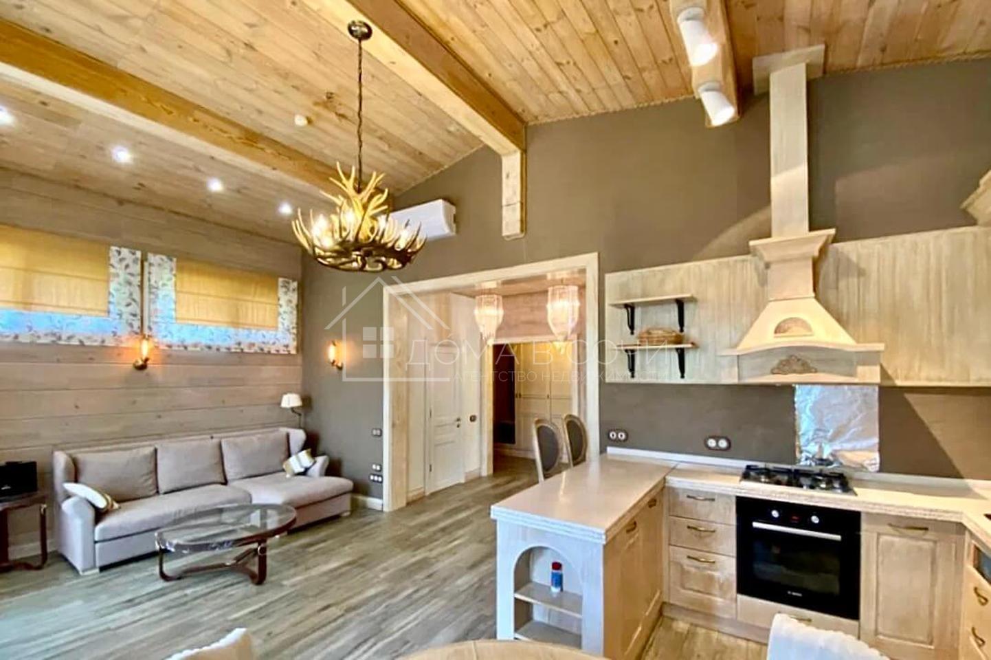 Комплекс из 3-х домов в стиле шале №85