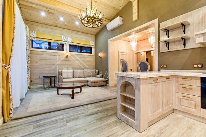 Комплекс из 3-х домов в стиле шале №36