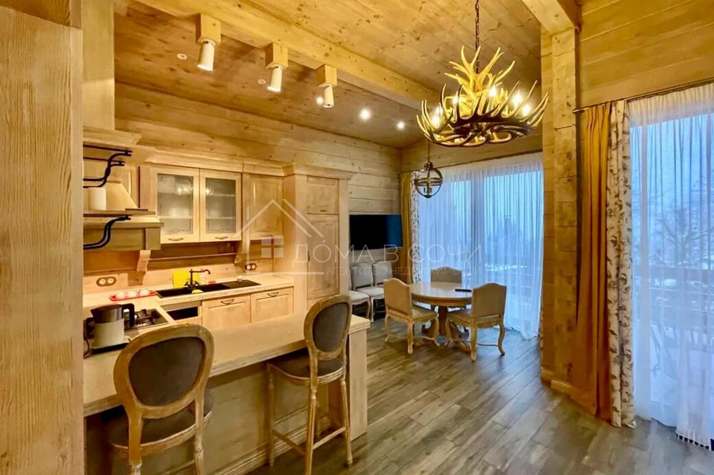 Комплекс из 3-х домов в стиле шале №98