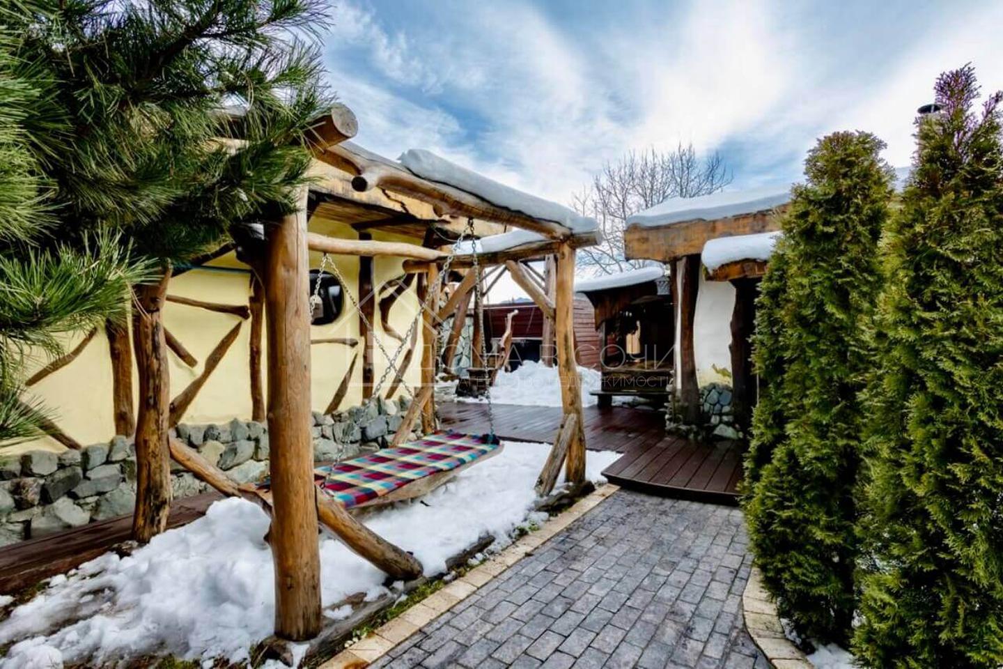 Комплекс из 3-х домов в стиле шале №67