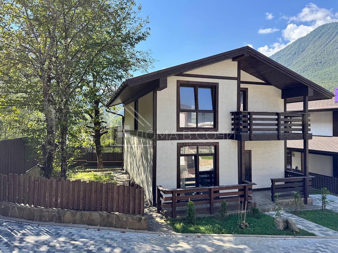 Шале в закрытом КП Эстосадок №23