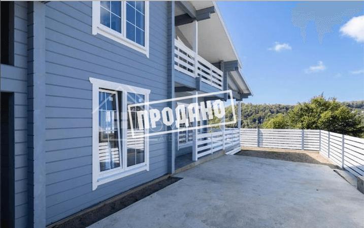 Дом из клеёного бруса с видом на море №4