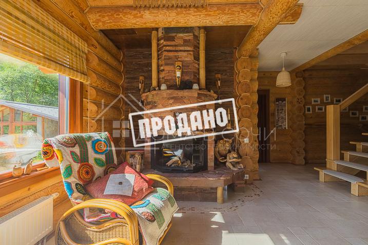 Эксклюзивный деревянный дом ручной рубки на Красной Поляне №51