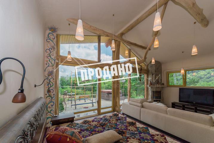 Эксклюзивный деревянный дом ручной рубки на Красной Поляне №11