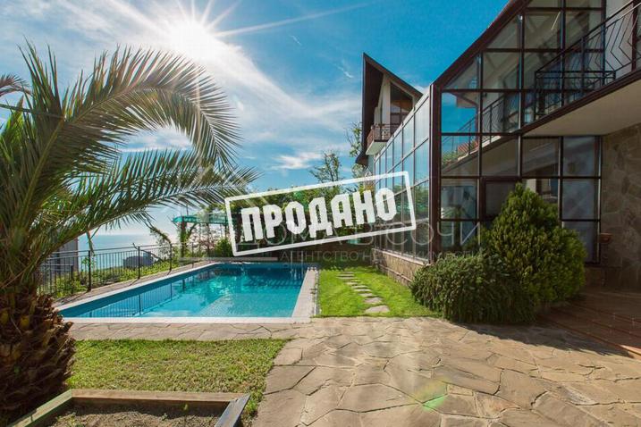 Эксклюзивный дом в поселке Газпром с прекрасным видом на море №1