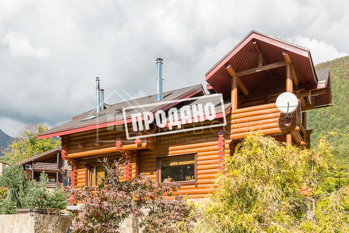 Эксклюзивный деревянный дом ручной рубки на Красной Поляне №56