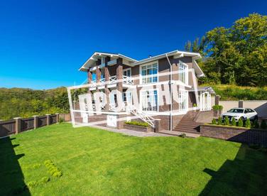 Особняк в американском стиле №1