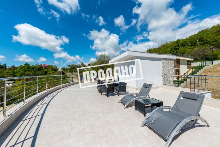 Коттедж с панорамными окнами №7