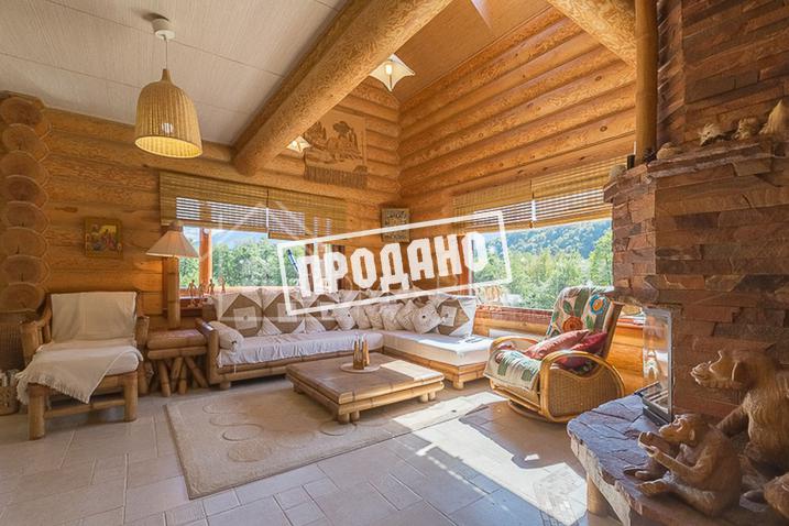 Эксклюзивный деревянный дом ручной рубки на Красной Поляне №28