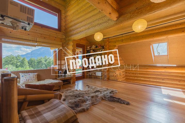 Эксклюзивный деревянный дом ручной рубки на Красной Поляне №34