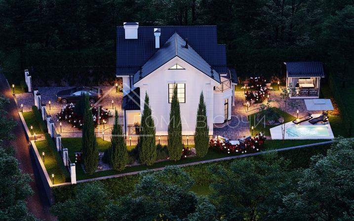 Поселок в европейском стиле с видом на горный массив №6